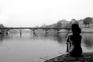 Paris Nude Woman River Photography