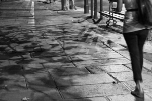 Paris Passion Christine Spring Black and White Photograph